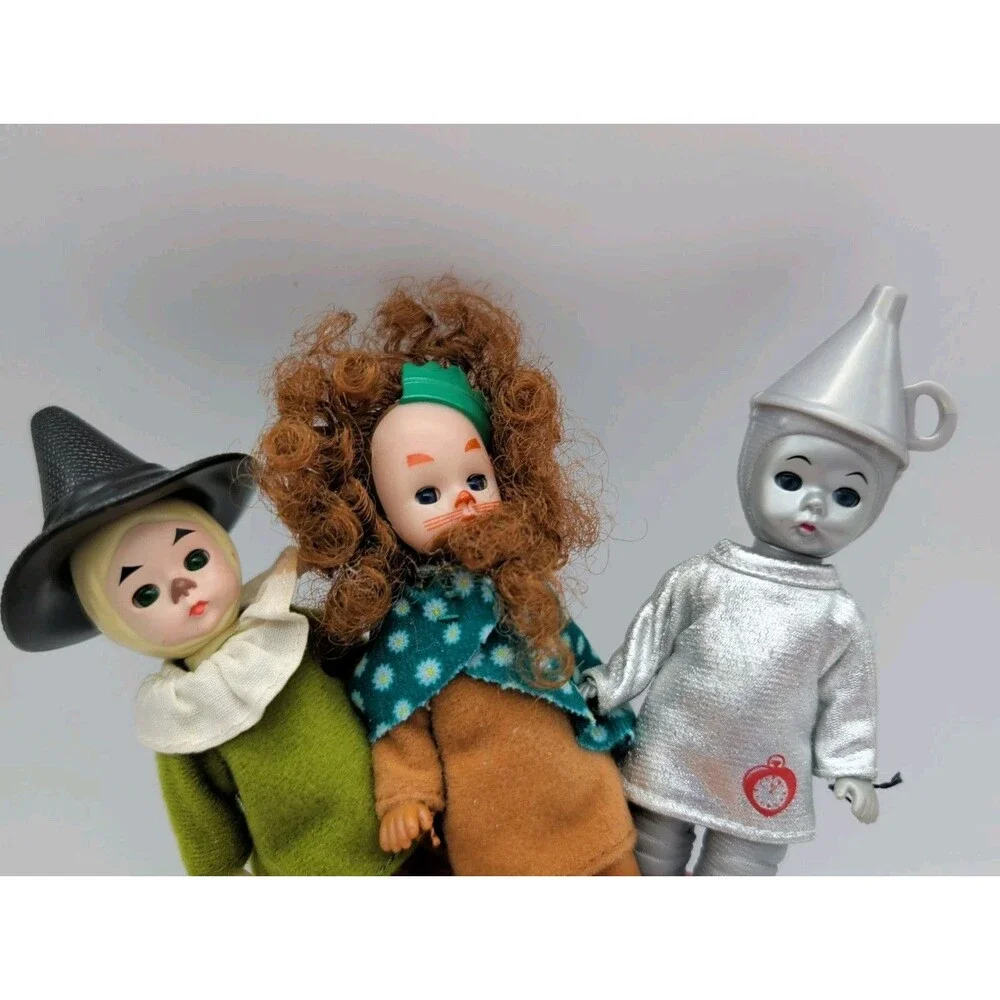 Madame Alexander Dolls Wizard Of Oz Scarecrow Lion Tinman 3